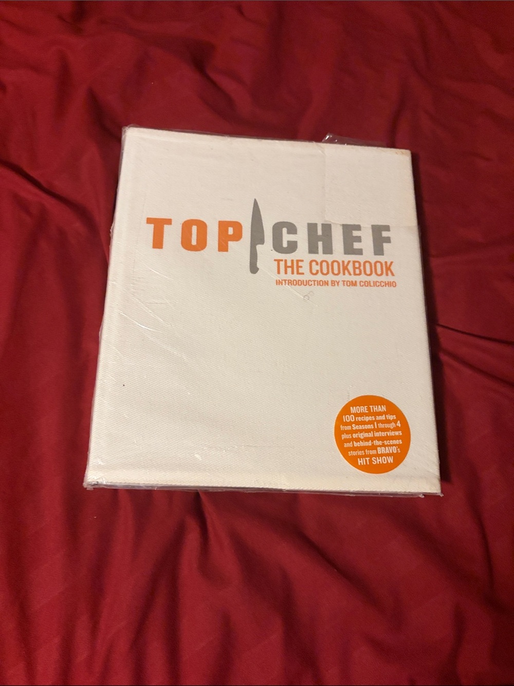 Top Chef The Cookbook - White & Orange Cover